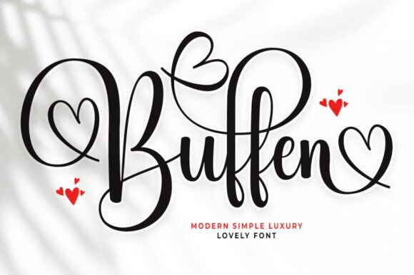 Buffen: Elegant Handwritten Modernity