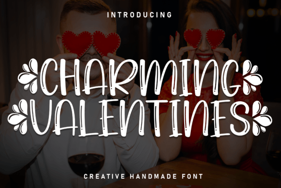 Charming Valentines: A Handwritten Font with Heart