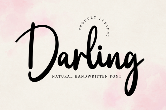 Darling: Elegant Handwritten Font for Warm, Creative Designs
