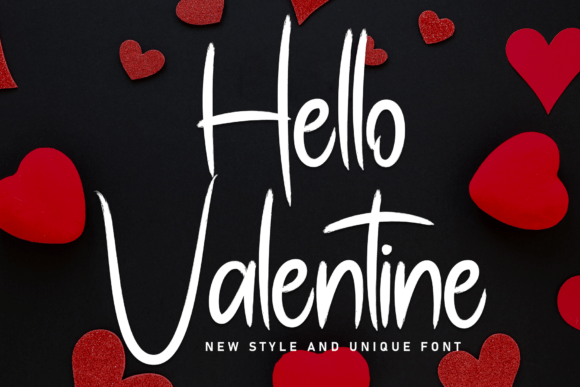 Hello Valentine: The Handwritten Font That Feels Like a Personal Invitation