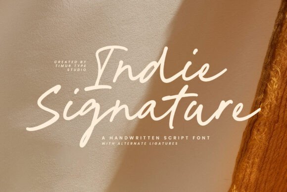 Indie Signature: When Handwritten Authenticity Meets Design Precision