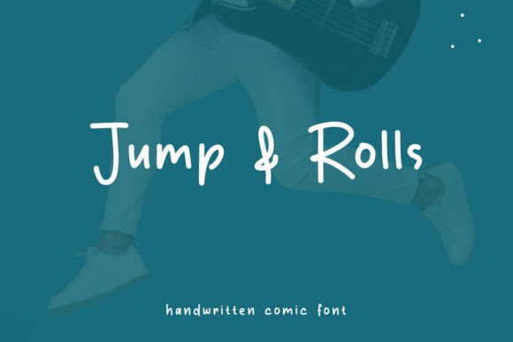 Jump Rolls: A Playful, Handwritten Font That Adds Warmth and Personality to Your Designs
