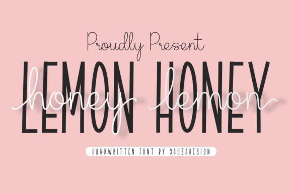 Lemon Honey: A Sweet, Friendly Handwritten Font