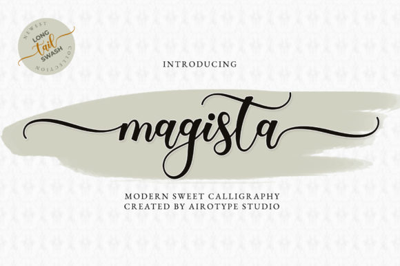 Magista: Elegant Handwritten Font with Delicate Swashes