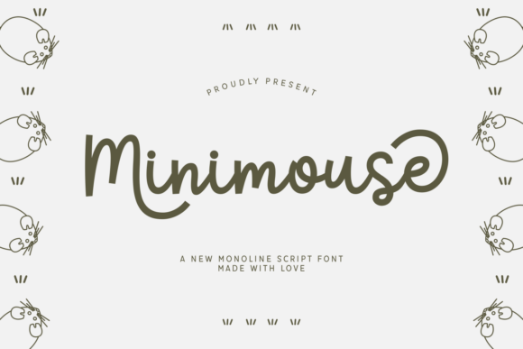 Minimouse: A Playful, Handwritten Font for Real Projects