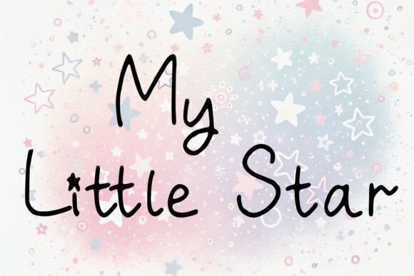 My Little Star: A Handwritten Font That Delivers Charm Without Compromise