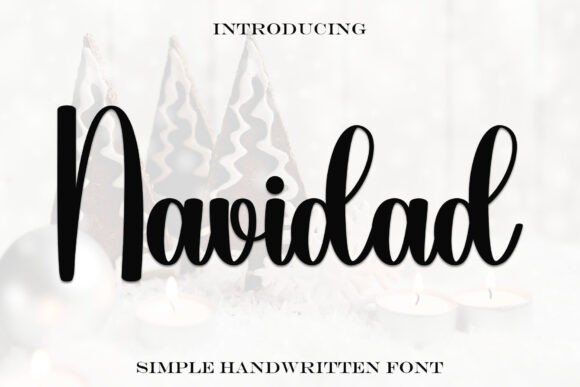 Navidad: A Handwritten Font That Balances Character and Clarity