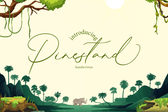 Pinestand: Where Handwritten Warmth Meets Modern Design Clarity