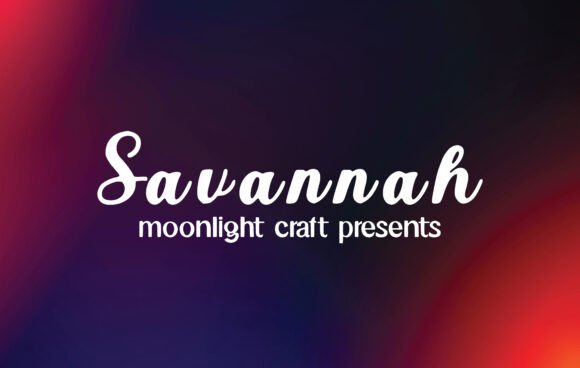 Savannah: The Handwritten Font That Brings Warmth, Personality, and Instant Appeal to Your Designs