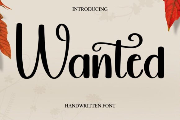 Wanted: A Timeless Handwritten Font That Brings Personality and Clarity to Your Brand